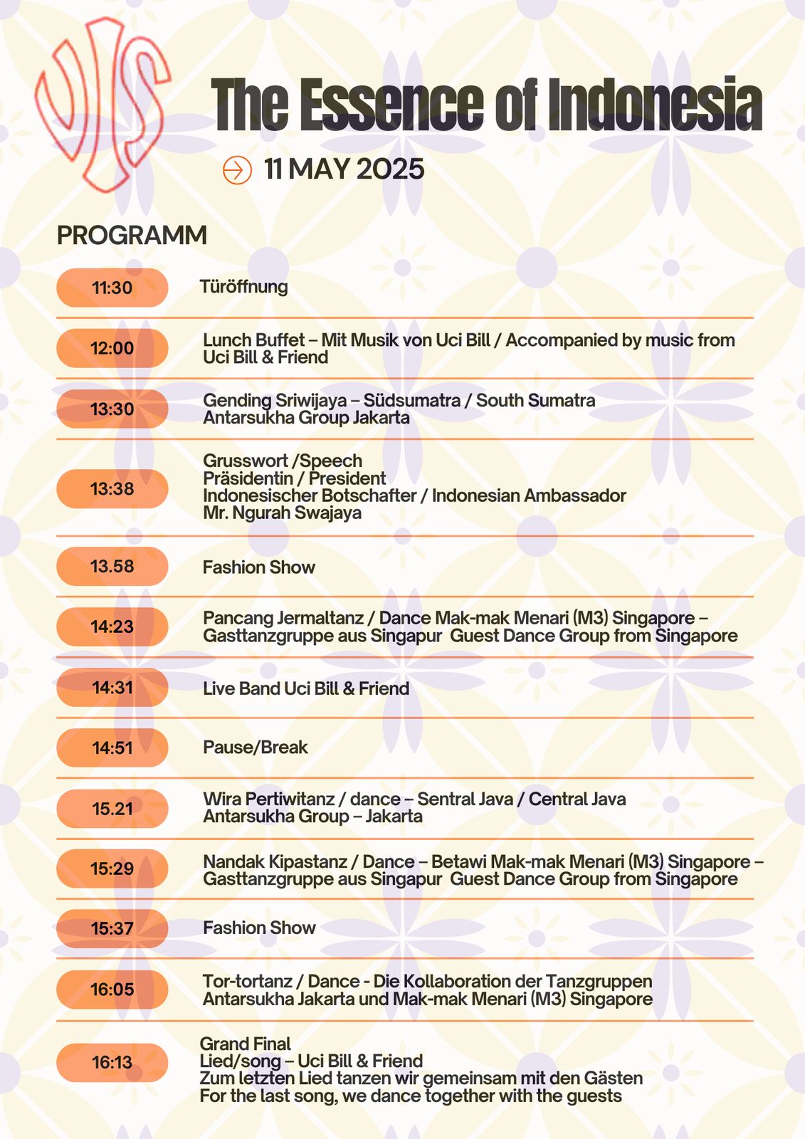 Essence Of Indonesia Program