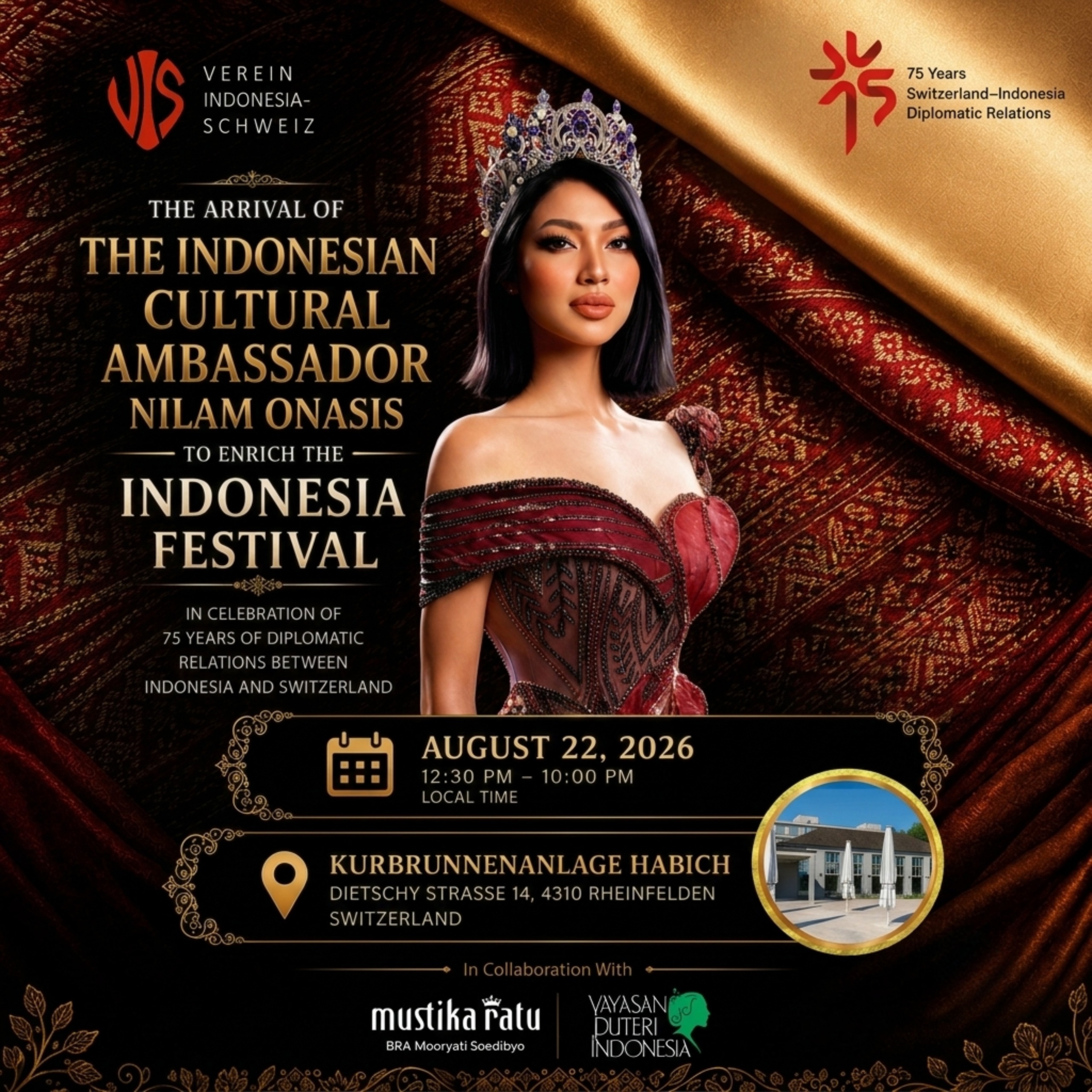 Nilam Onasis - The Indonesian Cultural Ambassador